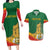 Personalized Portugal Belem Tower Couples Matching Long Sleeve Bodycon Dress and Hawaiian Shirt Mui Nobre e Sempre Leal