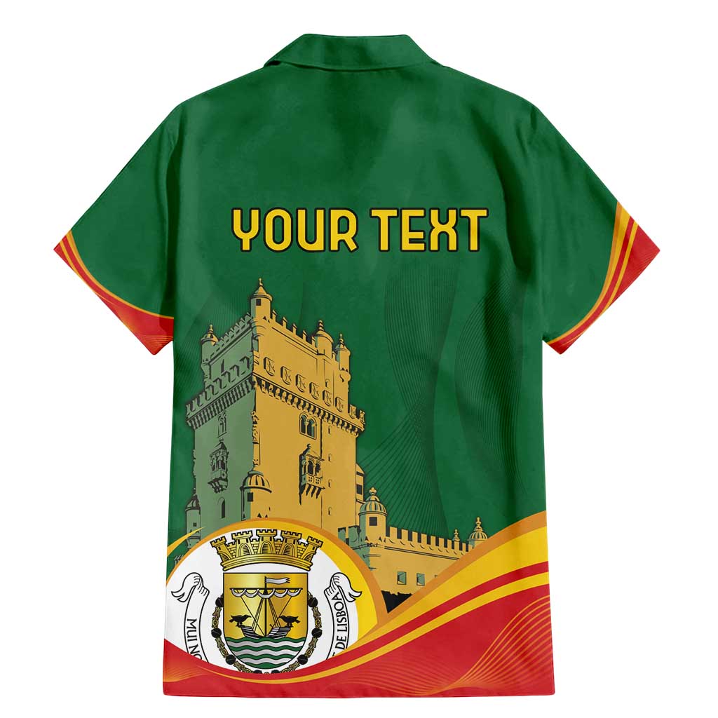 Personalized Portugal Belem Tower Family Matching Mermaid Dress and Hawaiian Shirt Mui Nobre e Sempre Leal
