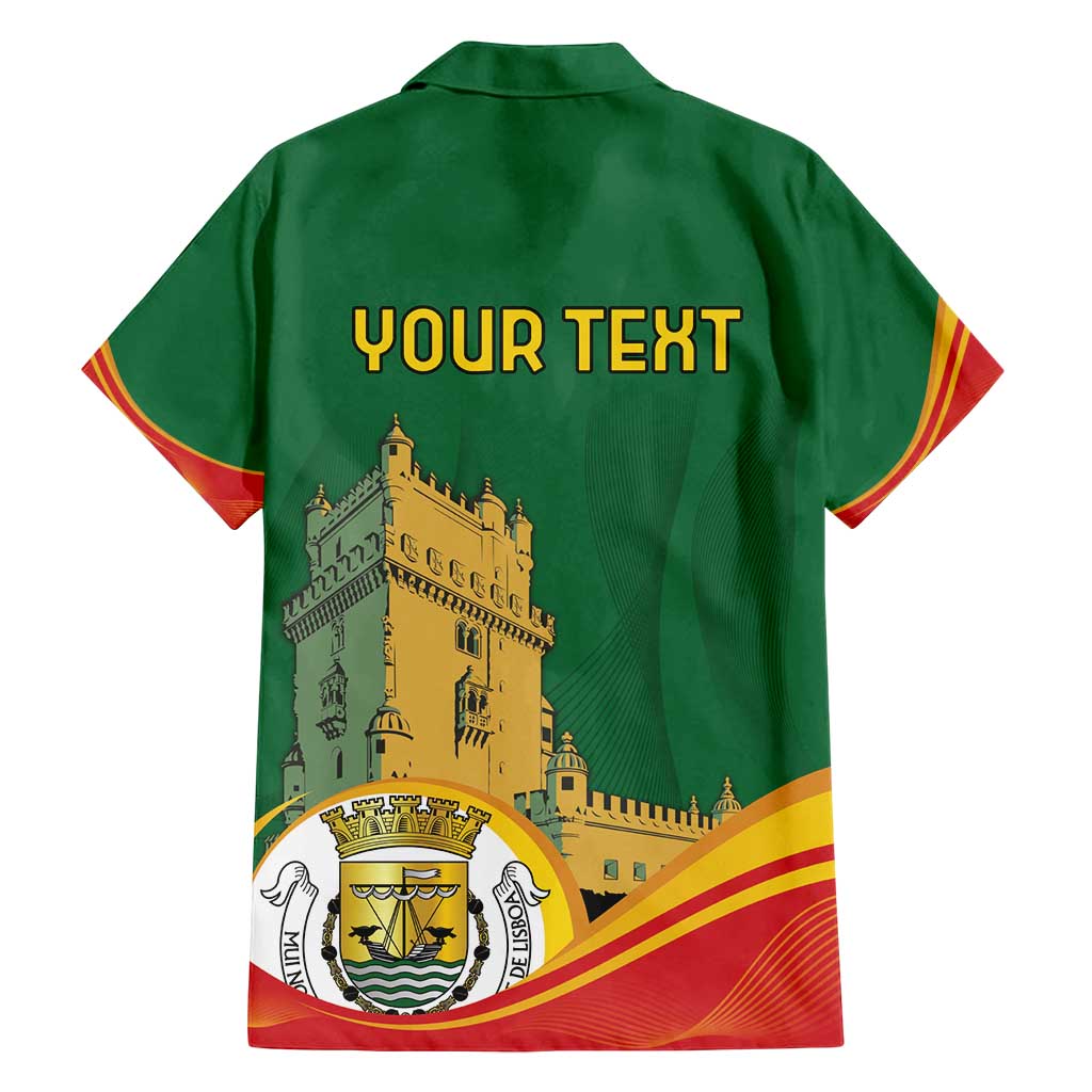 Personalized Portugal Belem Tower Family Matching Puletasi and Hawaiian Shirt Mui Nobre e Sempre Leal