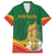 Personalized Portugal Belem Tower Family Matching Short Sleeve Bodycon Dress and Hawaiian Shirt Mui Nobre e Sempre Leal