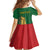 Personalized Portugal Belem Tower Kid Short Sleeve Dress Mui Nobre e Sempre Leal