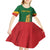 Personalized Portugal Belem Tower Kid Short Sleeve Dress Mui Nobre e Sempre Leal