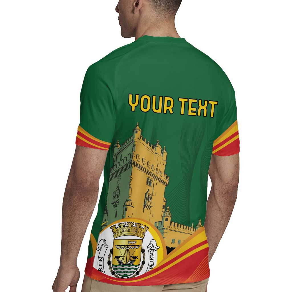 Personalized Portugal Belem Tower Rugby Jersey Mui Nobre e Sempre Leal