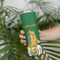 Personalized Portugal Belem Tower Skinny Tumbler Mui Nobre e Sempre Leal