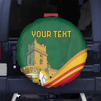 Personalized Portugal Belem Tower Spare Tire Cover Mui Nobre e Sempre Leal