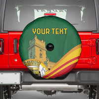 Personalized Portugal Belem Tower Spare Tire Cover Mui Nobre e Sempre Leal
