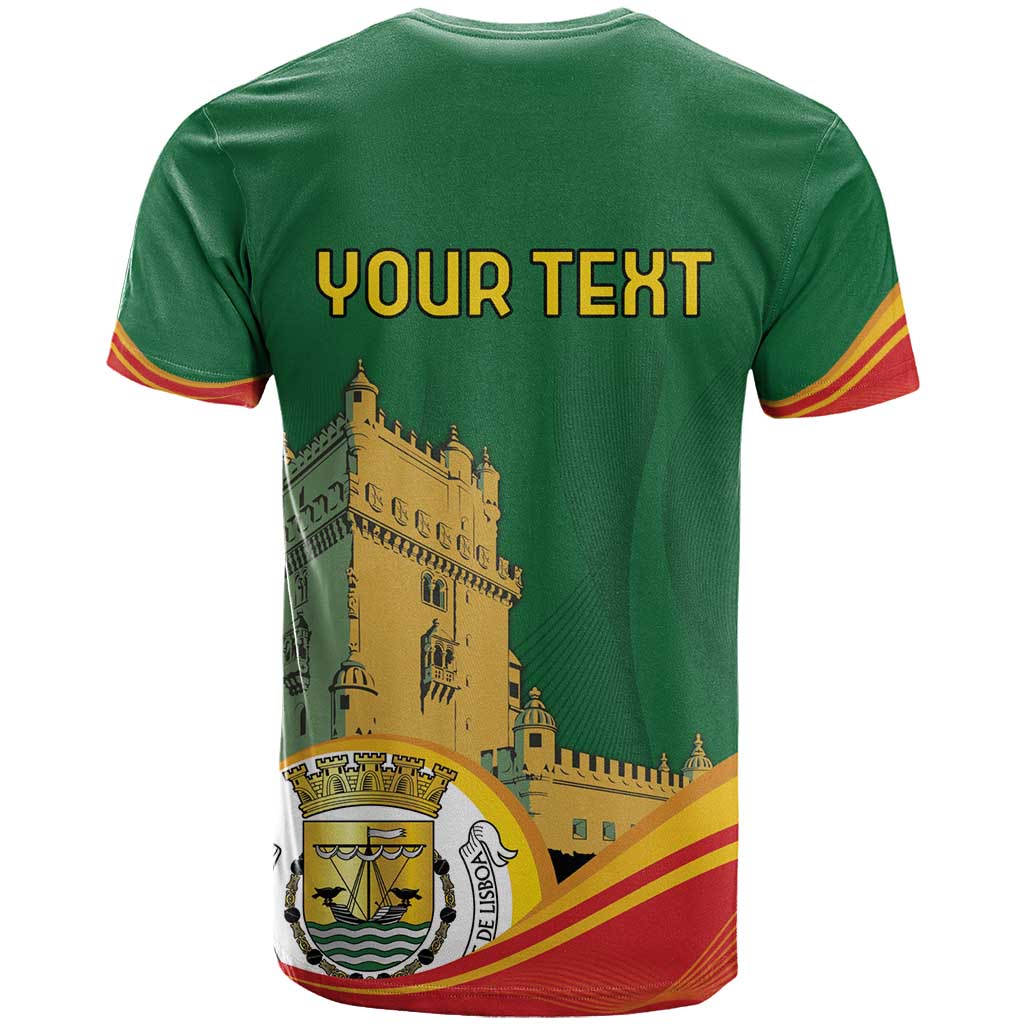 Personalized Portugal Belem Tower T Shirt Mui Nobre e Sempre Leal