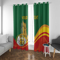 Personalized Portugal Belem Tower Window Curtain Mui Nobre e Sempre Leal - Wonder Print Shop