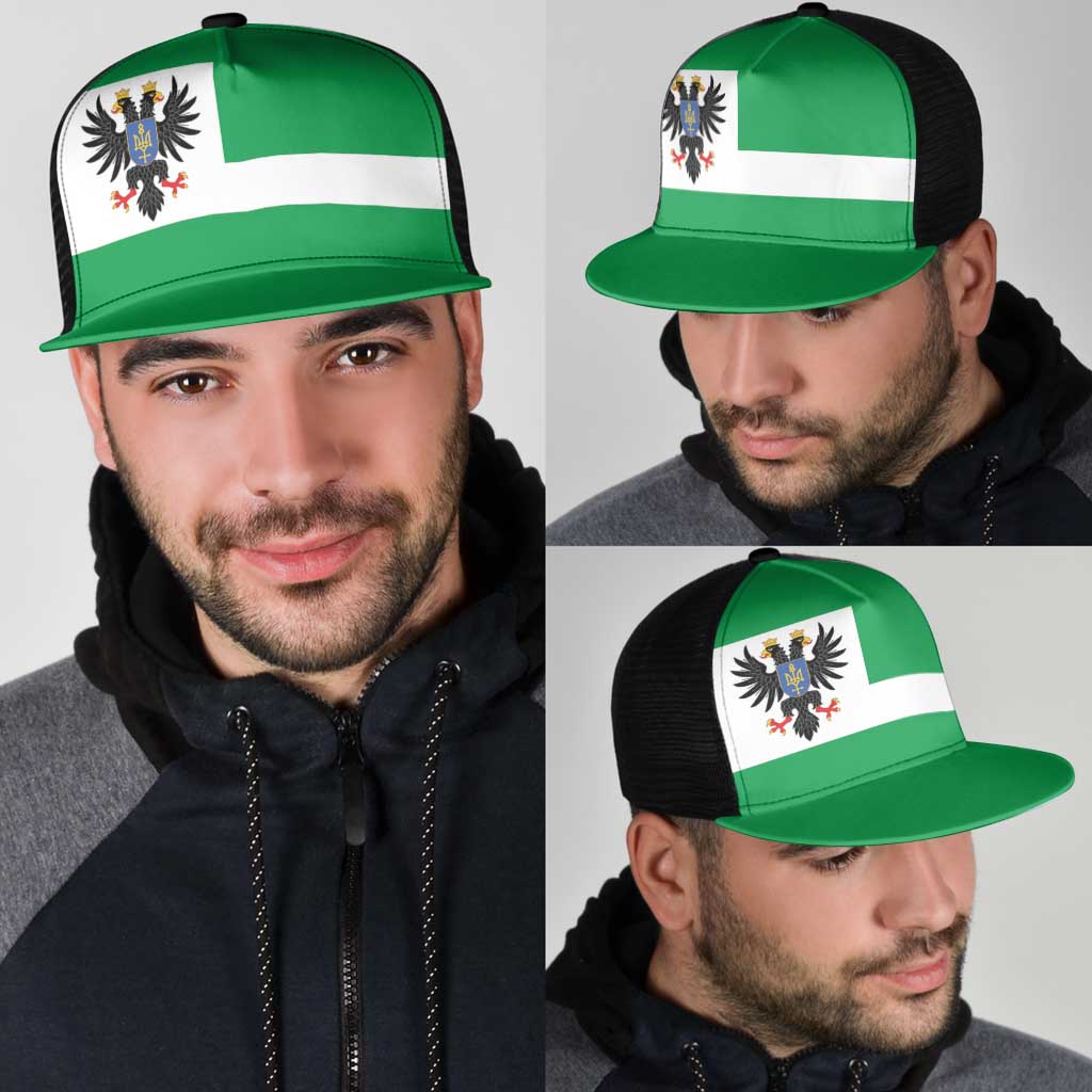 Ukraine Chernihiv Oblast Mesh Trucker Cap Flag Color Inspiration