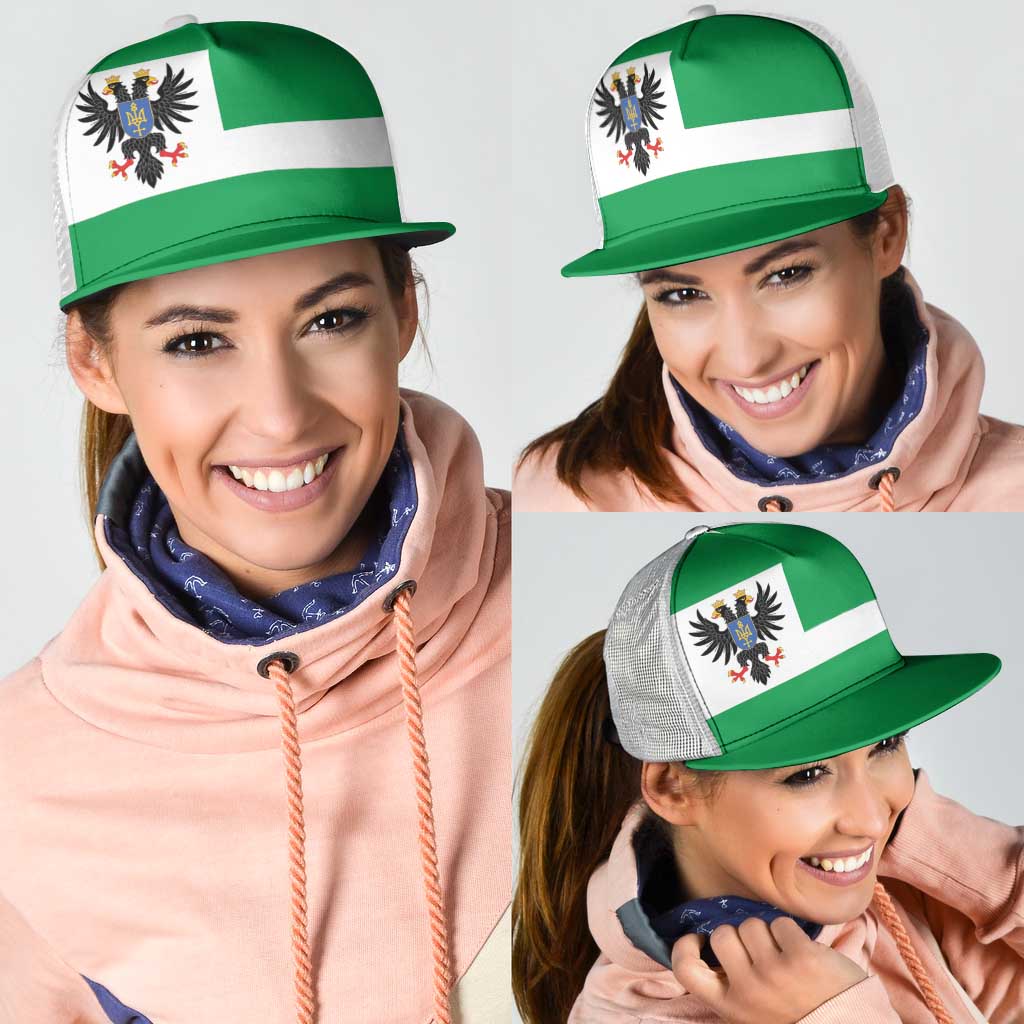 Ukraine Chernihiv Oblast Mesh Trucker Cap Flag Color Inspiration