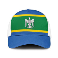 Ukraine Chernivtsi Oblast Baseball Net Cap Flag Color Inspiration