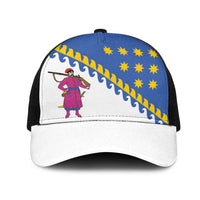 Ukraine Dnipropetrovsk Oblast Mesh Trucker Cap Flag Color Inspiration