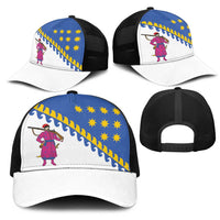 Ukraine Dnipropetrovsk Oblast Mesh Trucker Cap Flag Color Inspiration