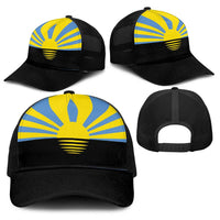 Ukraine Donetsk Oblast Baseball Net Cap Flag Color Inspiration