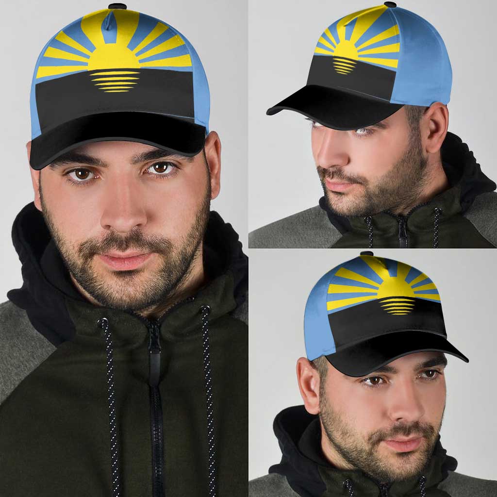 Ukraine Donetsk Oblast Classic Cap Flag Color Inspiration