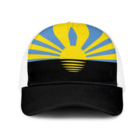Ukraine Donetsk Oblast Mesh Trucker Cap Flag Color Inspiration