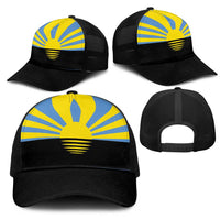Ukraine Donetsk Oblast Mesh Trucker Cap Flag Color Inspiration