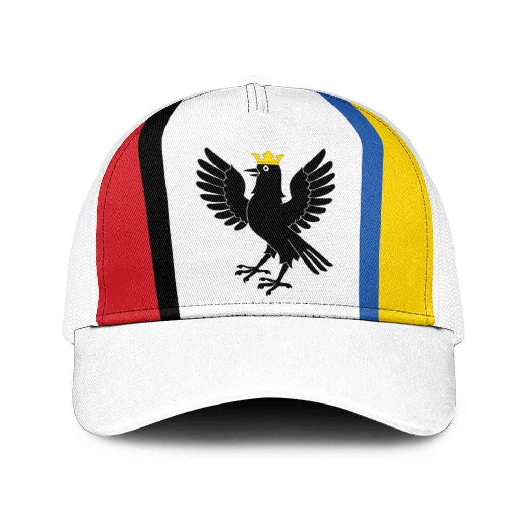 Ukraine Ivano-Frankivsk Oblast Baseball Net Cap Flag Color Inspiration