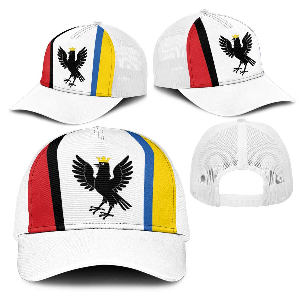 Ukraine Ivano-Frankivsk Oblast Mesh Trucker Cap Flag Color Inspiration