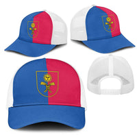 Ukraine Khmelnytskyi Oblast Mesh Trucker Cap Flag Color Inspiration