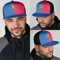 Ukraine Khmelnytskyi Oblast Mesh Trucker Cap Flag Color Inspiration