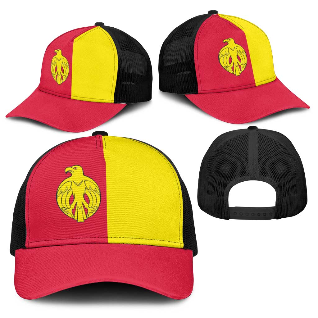 Ukraine Kirovohrad Oblast Baseball Net Cap Flag Color Inspiration
