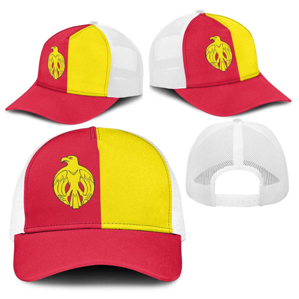 Ukraine Kirovohrad Oblast Baseball Net Cap Flag Color Inspiration