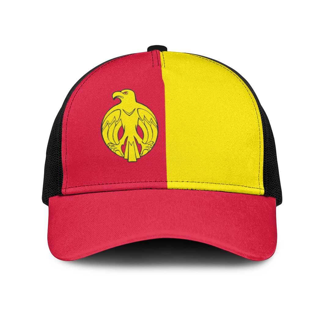 Ukraine Kirovohrad Oblast Mesh Trucker Cap Flag Color Inspiration