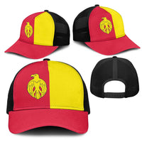 Ukraine Kirovohrad Oblast Mesh Trucker Cap Flag Color Inspiration