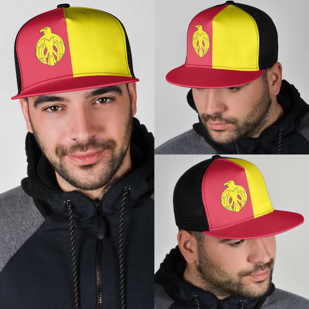Ukraine Kirovohrad Oblast Mesh Trucker Cap Flag Color Inspiration