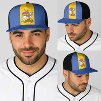Ukraine Kyiv Oblast Baseball Net Cap Flag Color Inspiration