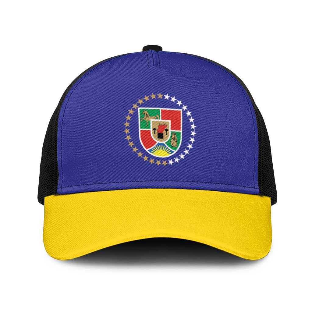 Ukraine Luhansk Oblast Baseball Net Cap Flag Color Inspiration