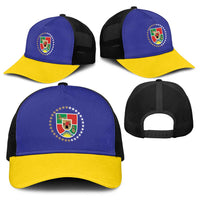 Ukraine Luhansk Oblast Baseball Net Cap Flag Color Inspiration