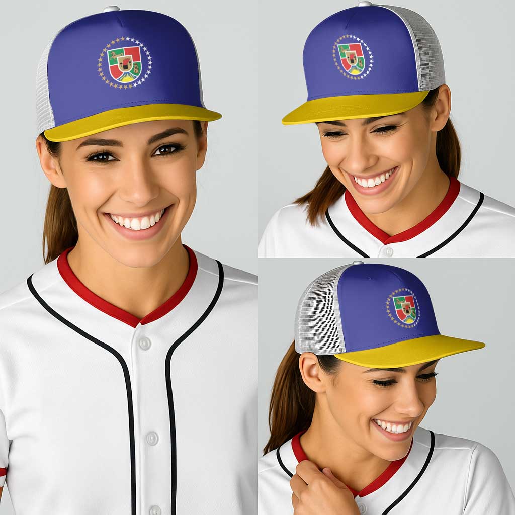 Ukraine Luhansk Oblast Baseball Net Cap Flag Color Inspiration