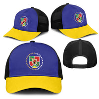 Ukraine Luhansk Oblast Mesh Trucker Cap Flag Color Inspiration
