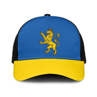 Ukraine Lviv Oblast Baseball Net Cap Flag Color Inspiration