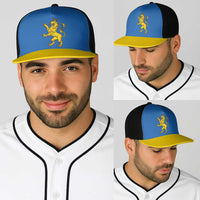 Ukraine Lviv Oblast Baseball Net Cap Flag Color Inspiration