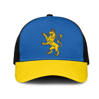 Ukraine Lviv Oblast Mesh Trucker Cap Flag Color Inspiration
