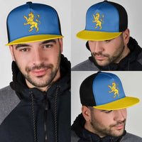Ukraine Lviv Oblast Mesh Trucker Cap Flag Color Inspiration