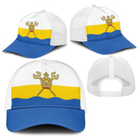 Ukraine Mykolaiv Oblast Baseball Net Cap Flag Color Inspiration