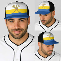 Ukraine Mykolaiv Oblast Baseball Net Cap Flag Color Inspiration