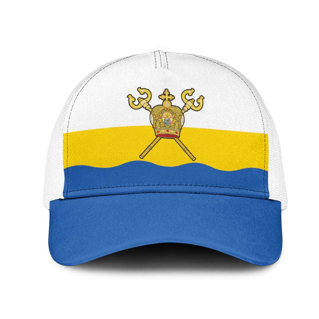 Ukraine Mykolaiv Oblast Mesh Trucker Cap Flag Color Inspiration
