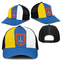 Ukraine Odesa Oblast Baseball Net Cap Flag Color Inspiration
