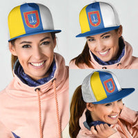 Ukraine Odesa Oblast Mesh Trucker Cap Flag Color Inspiration