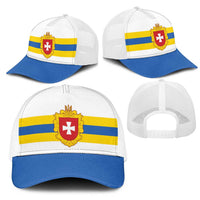 Ukraine Rivne Oblast Mesh Trucker Cap Flag Color Inspiration