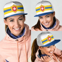 Ukraine Rivne Oblast Mesh Trucker Cap Flag Color Inspiration
