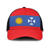 Ukraine Vinnytsia Oblast Mesh Trucker Cap Flag Color Inspiration