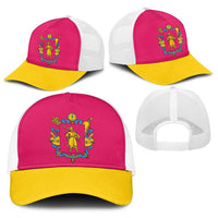 Ukraine Zaporizhzhia Oblast Baseball Net Cap Flag Color Inspiration