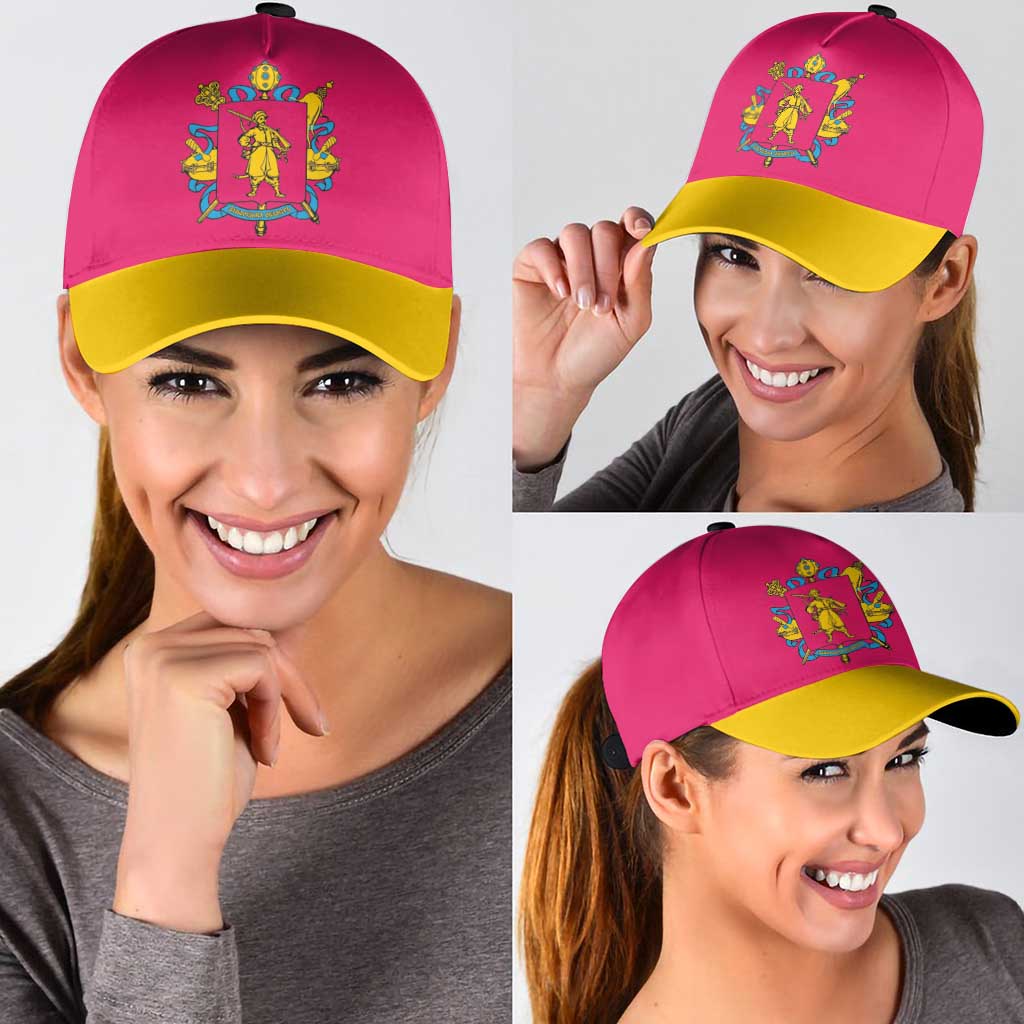 Ukraine Zaporizhzhia Oblast Classic Cap Flag Color Inspiration
