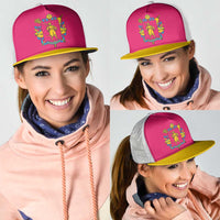 Ukraine Zaporizhzhia Oblast Mesh Trucker Cap Flag Color Inspiration
